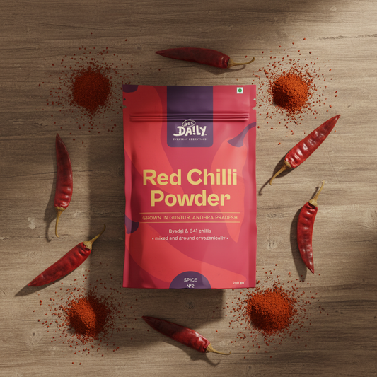 Red Chilli Powder Kitchen Top Shot