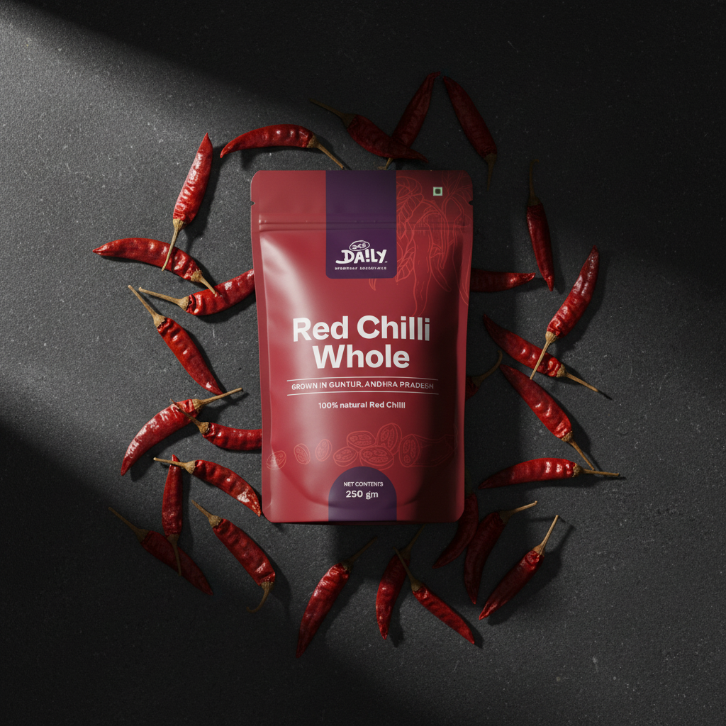 Red Chilli Whole Kitchen Top Shot