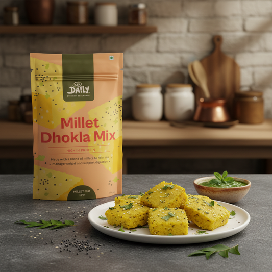 Millet Dhokla Mix Kitchen Shot