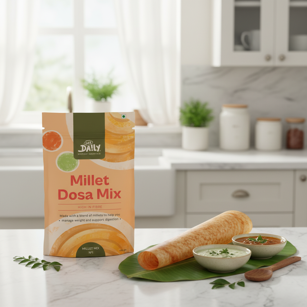 Millet Dosa Mix Kitchen Shot