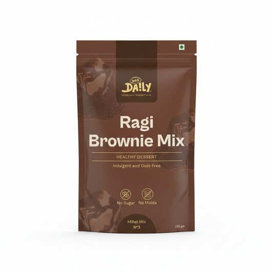 Ragi Brownie Mix Studio Shot